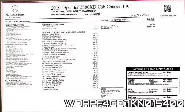WDAPF4CD7KN015400 фото 7