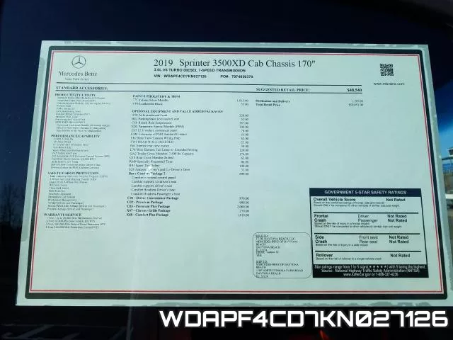 WDAPF4CD7KN027126 фото 9