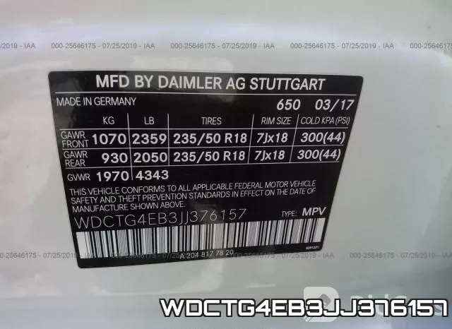 WDCTG4EB3JJ376157 фото 5