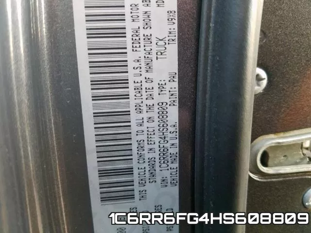 1C6RR6FG4HS608809 фото 2