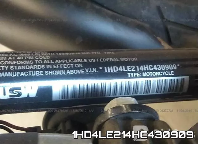1HD4LE214HC430909 фото 2