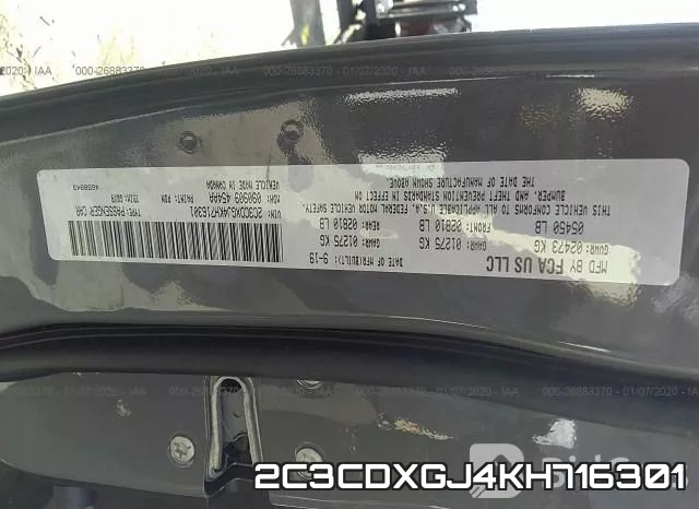 2C3CDXGJ4KH716301 фото 7