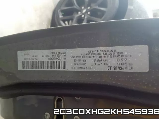 2C3CDXHG2KH545938 фото 2