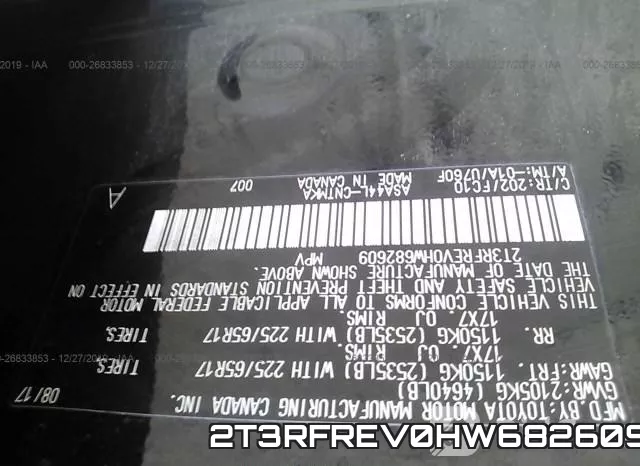 2T3RFREV0HW682609 фото 9