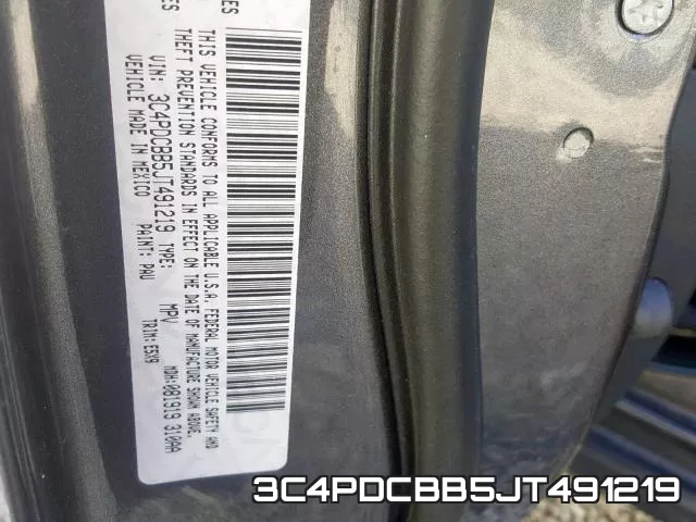 3C4PDCBB5JT491219 фото 2