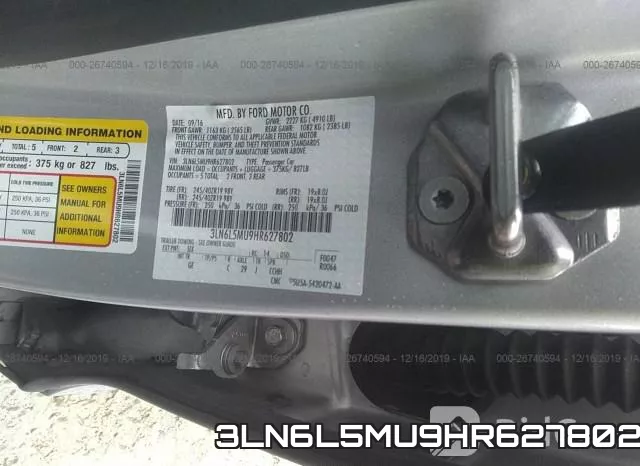 3LN6L5MU9HR627802 фото 8