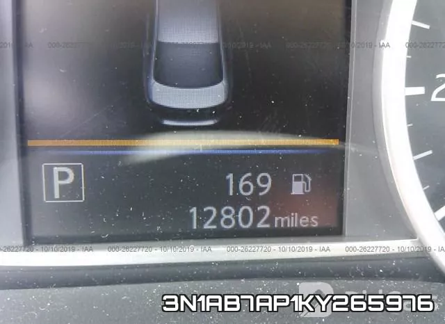 3N1AB7AP1KY265976 фото 8