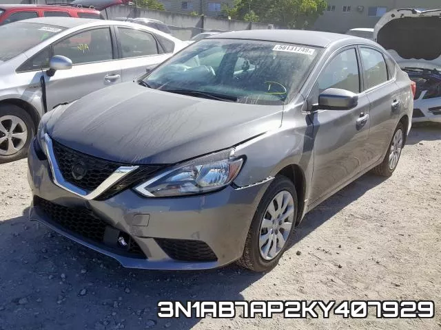 3N1AB7AP2KY407929 фото 3