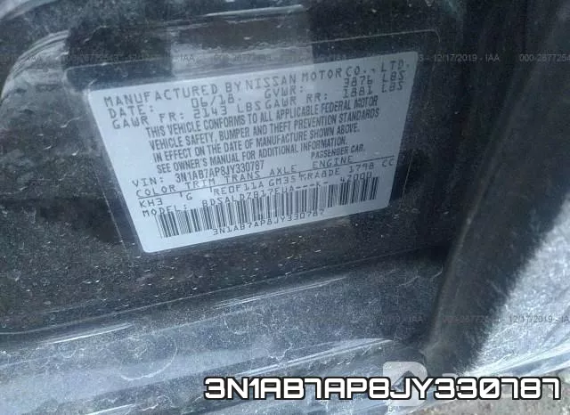 3N1AB7AP8JY330787 фото 9