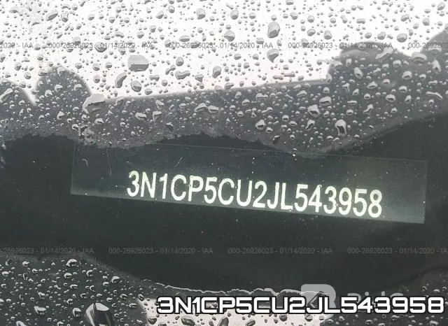 3N1CP5CU2JL543958 фото 6