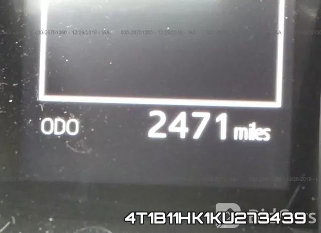 4T1B11HK1KU273439 фото 6
