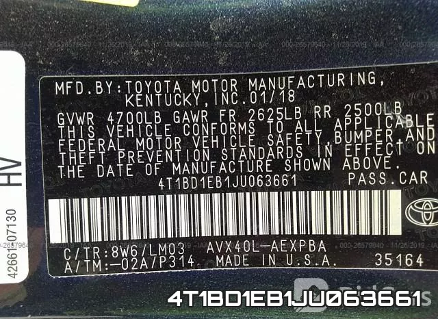 4T1BD1EB1JU063661 фото 8