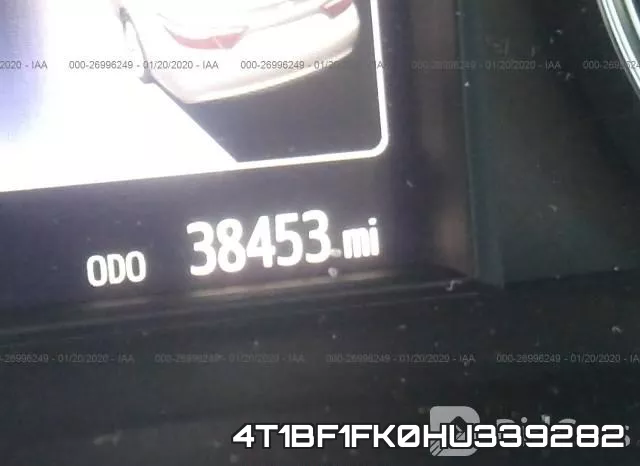 4T1BF1FK0HU339282 фото 7