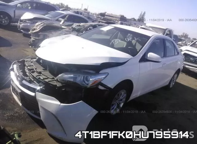 4T1BF1FK0HU795914 фото 2