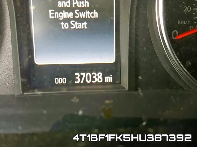 4T1BF1FK5HU387392 фото 5
