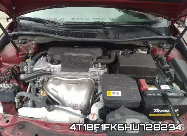 4T1BF1FK6HU728234 фото 2