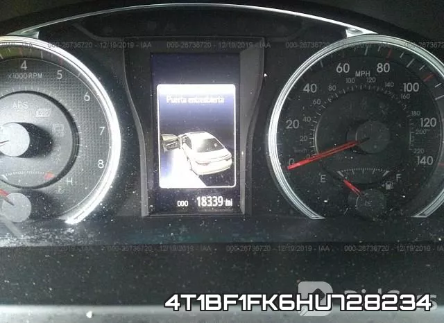 4T1BF1FK6HU728234 фото 7