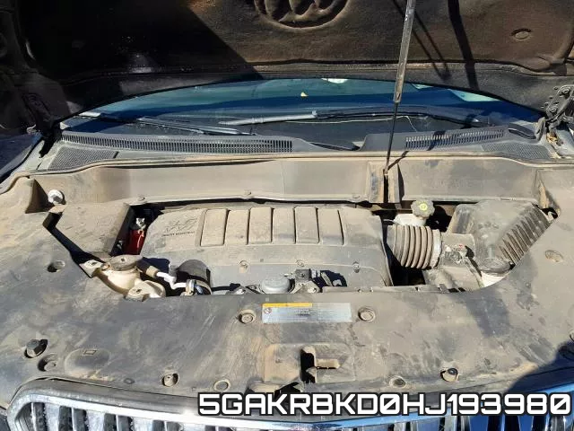 5GAKRBKD0HJ193980 фото 7