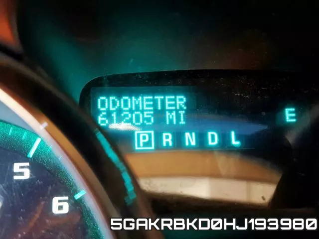 5GAKRBKD0HJ193980 фото 8