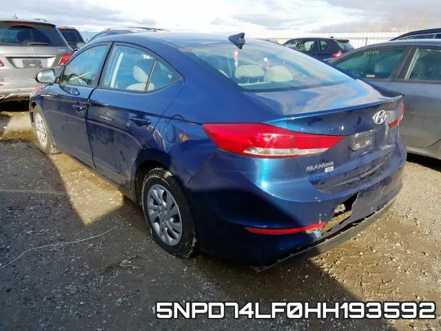 5NPD74LF0HH193592 фото 3