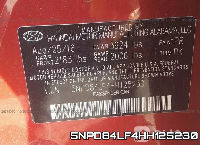 5NPD84LF4HH125230 фото 7