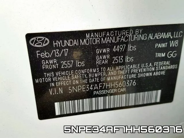 5NPE34AF7HH560376 фото 2