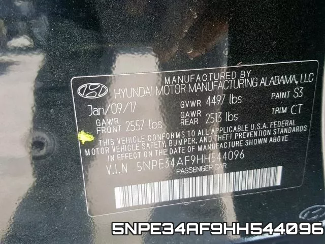 5NPE34AF9HH544096 фото 2