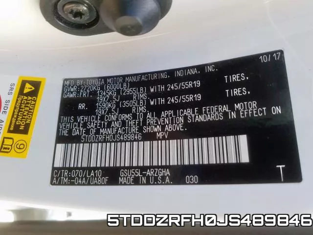 5TDDZRFH0JS489846 фото 2