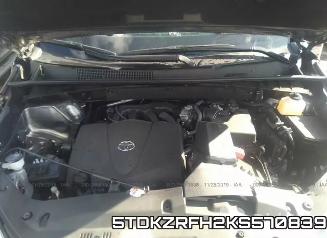 5TDKZRFH2KS570839 фото 2