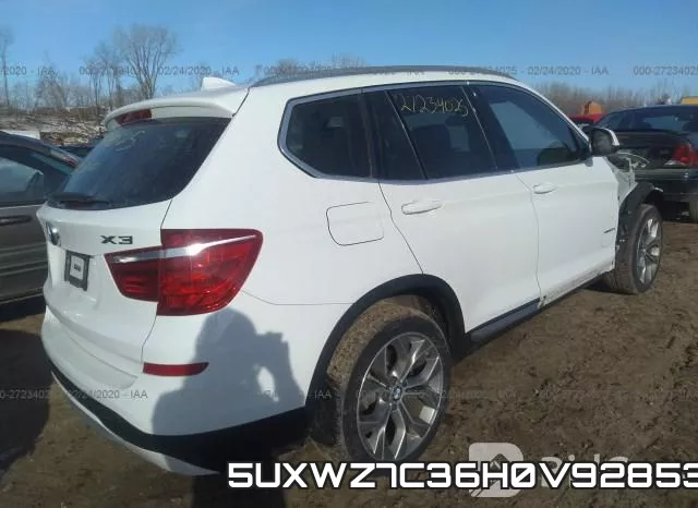 5UXWZ7C36H0V92853 фото 4