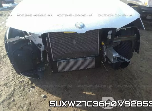 5UXWZ7C36H0V92853 фото 6
