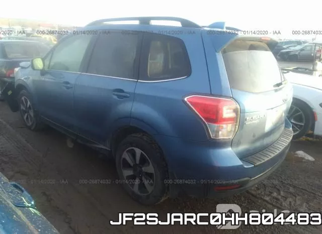 JF2SJARC0HH804483 фото 3