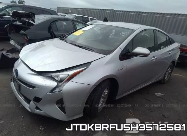 JTDKBRFU5H3572581 фото 2