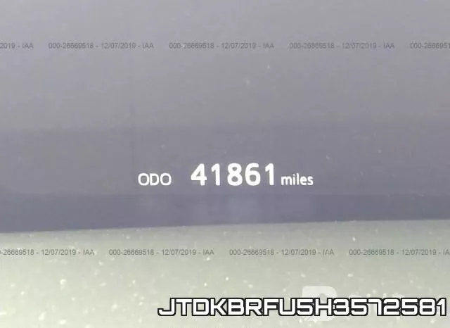 JTDKBRFU5H3572581 фото 6