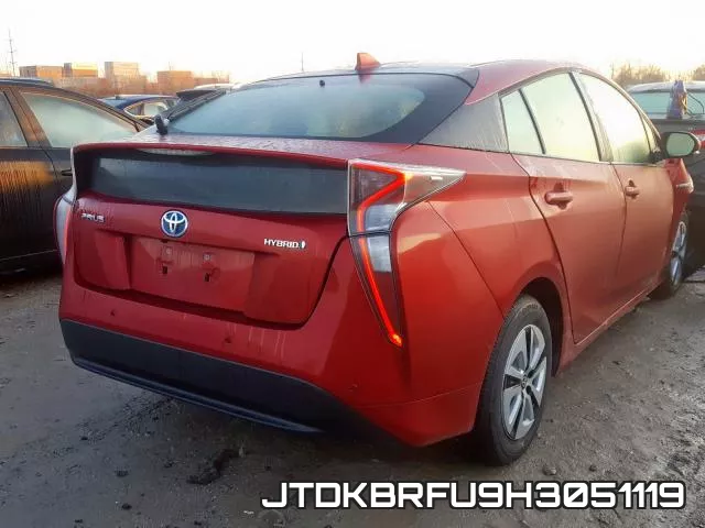 JTDKBRFU9H3051119 фото 4