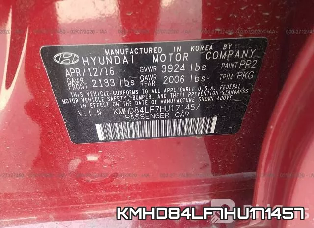 KMHD84LF7HU171457 фото 8