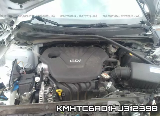 KMHTC6AD1HU312398 фото 2