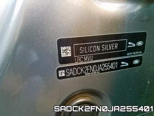 SADCK2FN0JA255401 фото 2