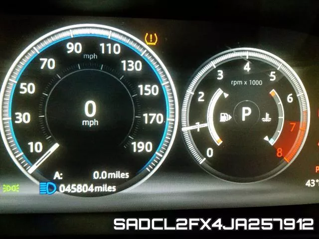 SADCL2FX4JA257912 фото 3