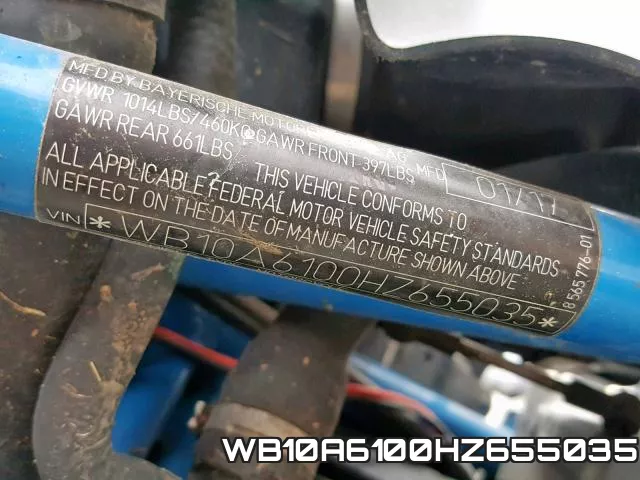WB10A6100HZ655035 фото 2