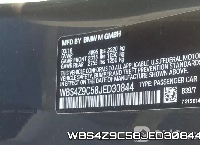 WBS4Z9C58JED30844 фото 10