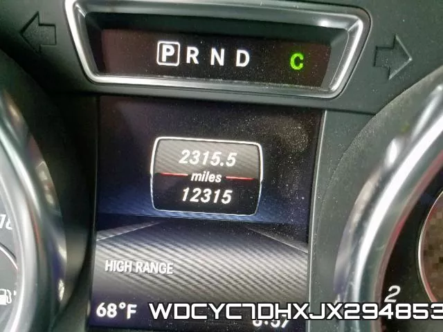 WDCYC7DHXJX294853 фото 6