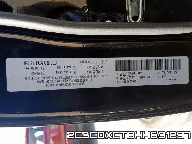 2C3CDXCT8HH631297 фото 2