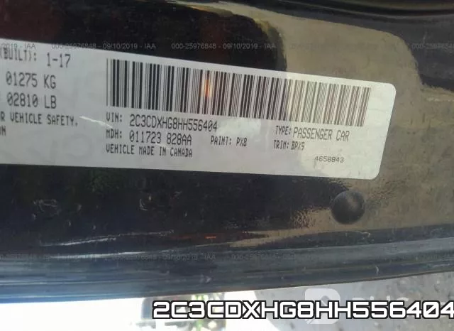 2C3CDXHG8HH556404 фото 10
