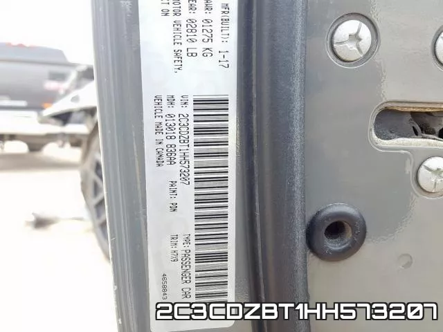 2C3CDZBT1HH573207 фото 2