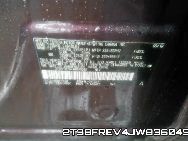 2T3BFREV4JW836049 фото 2