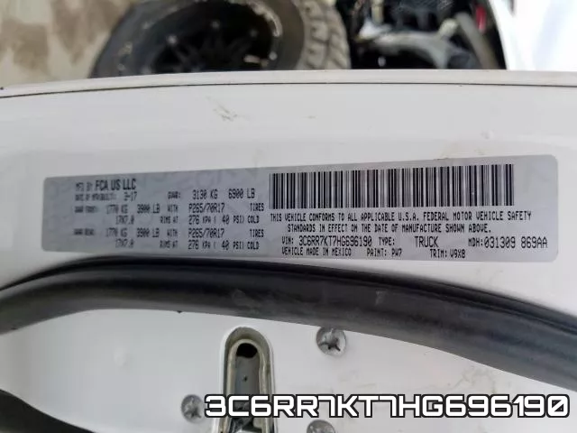 3C6RR7KT7HG696190 фото 2
