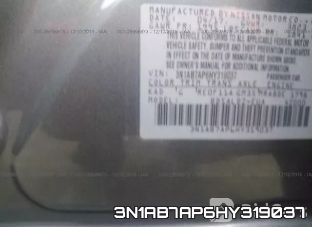 3N1AB7AP6HY319037 фото 10