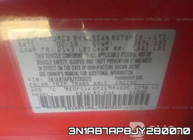 3N1AB7AP8JY280070 фото 10