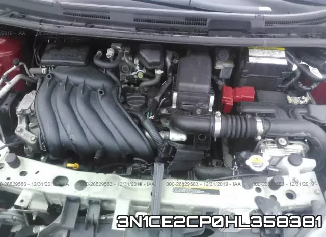 3N1CE2CP0HL358381 фото 2
